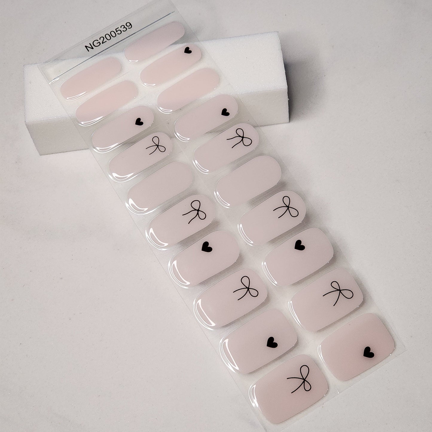 Sweetheart - DIY Semi cured gel nail wraps