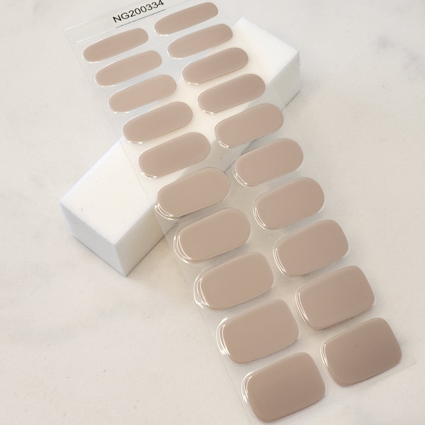 Clay Veil - DIY Semi cured gel nail wraps