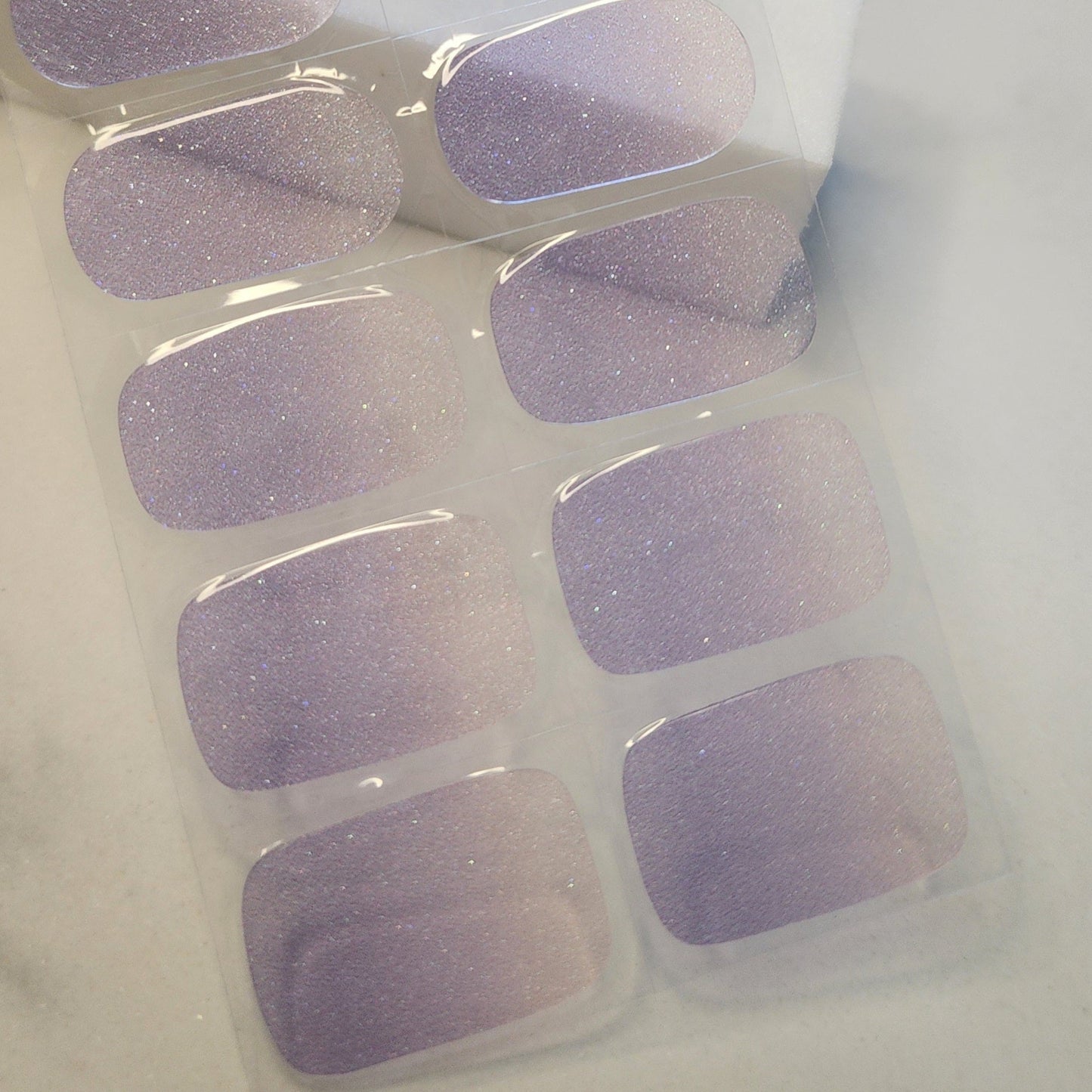 Moon Dust - DIY Semi cured gel nail wraps