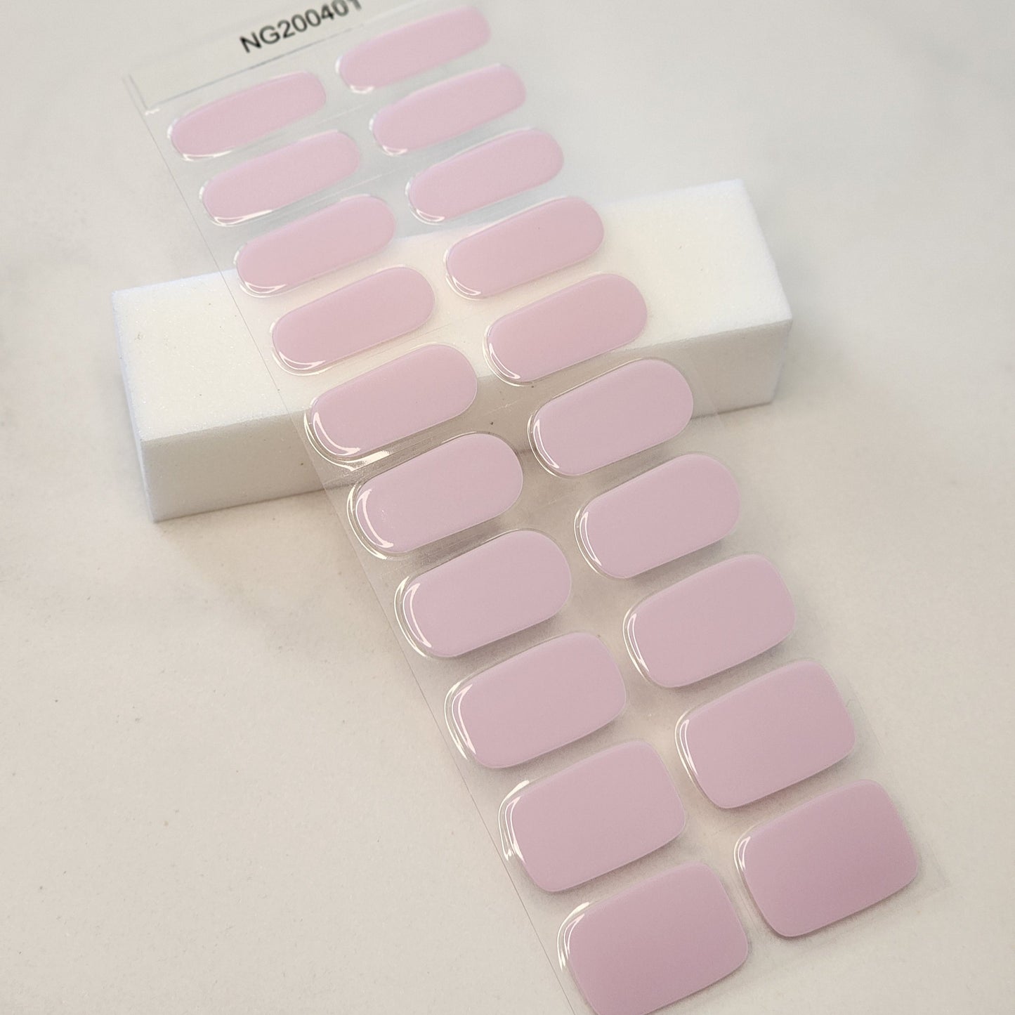 Soft Whisper - DIY Semi cured gel nail wraps