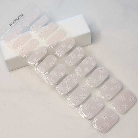 Bloom Baby - DIY Semi cured gel nail wrapsI