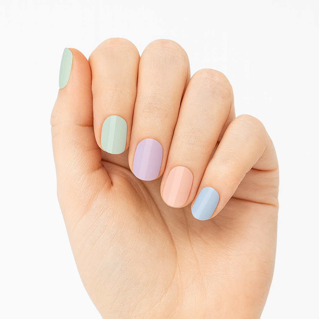 Sweet Escape - DIY Semi cured gel nail wraps