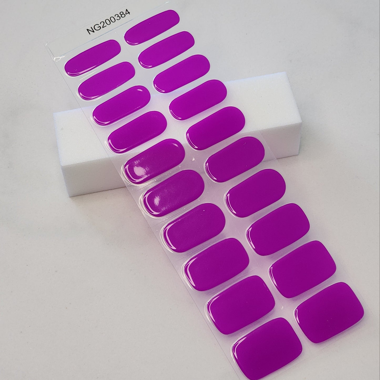 Night Fever - DIY Semi cured gel nail wraps