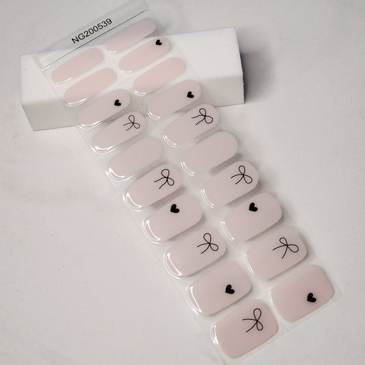 Sweetheart - DIY Semi cured gel nail wraps