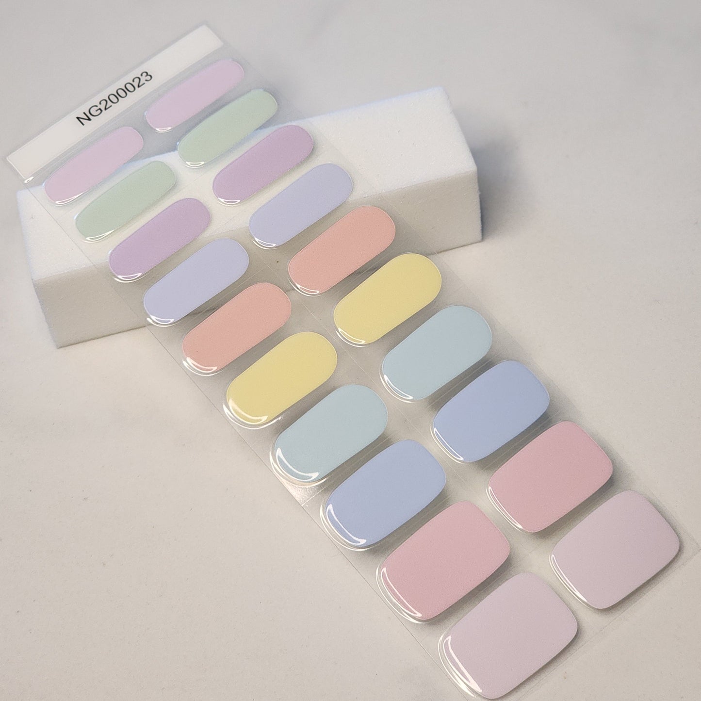 Sweet Escape - DIY Semi cured gel nail wraps