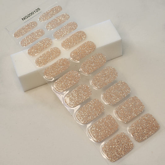 Star Dust - DIY Semi cured gel nail wraps